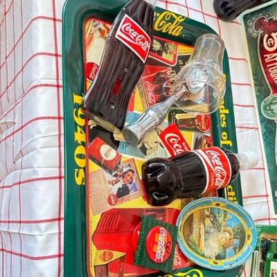 Large collection of Coca Cola memorabilia
