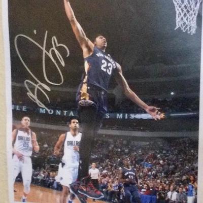 Signed Anthony Davis picture