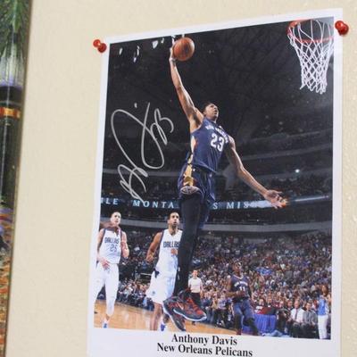 Signed Anthony Davis 