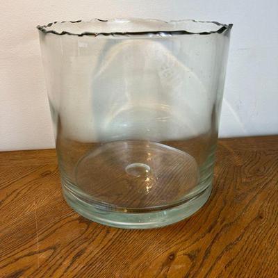 Large Thick Handmade Glass Fishbowl Or Terrarium
