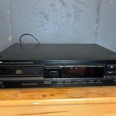 Vintage Denon DCD-810 CD Player With Remote