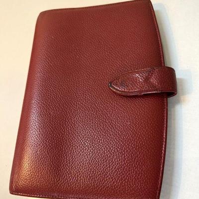 Coach Red Leather Organizer