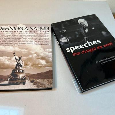 "Defining & Nation" & "Speeches That Changed The World"