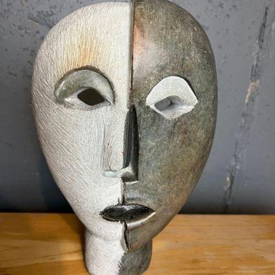 Daniel Mariga (Zimbabwe 1976-2006) Shona Face Sculpture