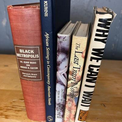 Grouping Of Books On African-American Political, Social & Cultural Topics
