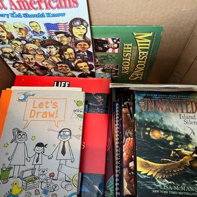 Grouping Of Children's Books Including Educational/Historical
