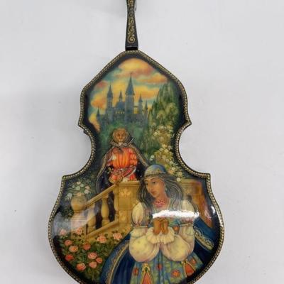 Russian handpainted violin