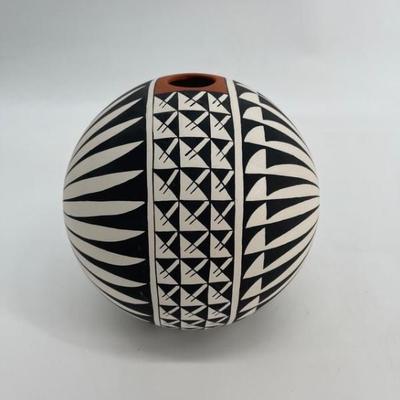 Acoma pottery vase
