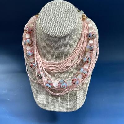 Vintage costume jewelry, many pieces from India, Africa, Mexico, as well as Native American and Alaskan pieces, tons of necklaces,...
