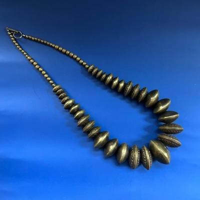 Vintage costume jewelry, many pieces from India, Africa, Mexico, as well as Native American and Alaskan pieces, tons of necklaces,...
