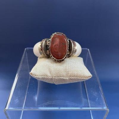 Vintage costume jewelry, many pieces from India, Africa, Mexico, as well as Native American and Alaskan pieces, tons of necklaces,...