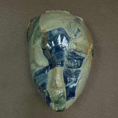 ceramic mask by Marcia Adler