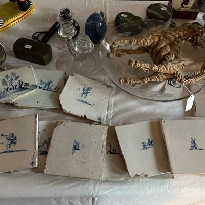 18th century Delft tiles