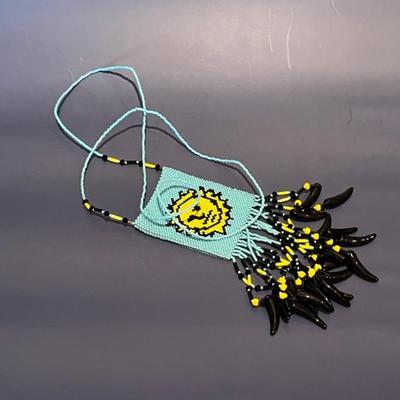 Vintage costume jewelry, many pieces from India, Africa, Mexico, as well as Native American and Alaskan pieces, tons of necklaces,...