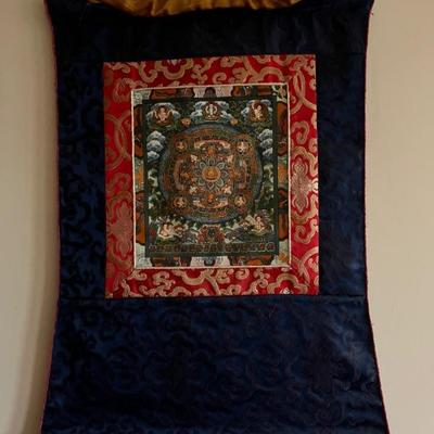 vintage  Chinese prayer flags