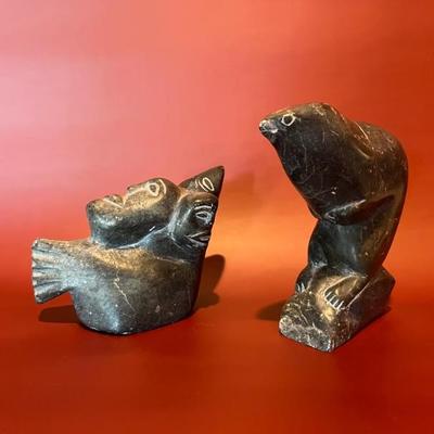 Inuit carvings