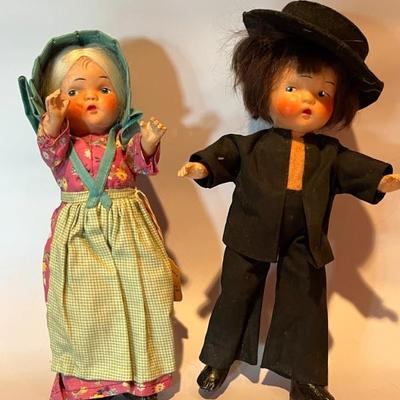 Pennsylvania Dutch Amish dolls