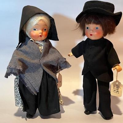Pennsylvania Dutch Amish dolls