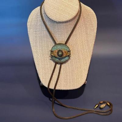 Vintage costume jewelry, many pieces from India, Africa, Mexico, as well as Native American and Alaskan pieces, tons of necklaces,...