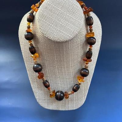 Vintage costume jewelry, many pieces from India, Africa, Mexico, as well as Native American and Alaskan pieces, tons of necklaces,...