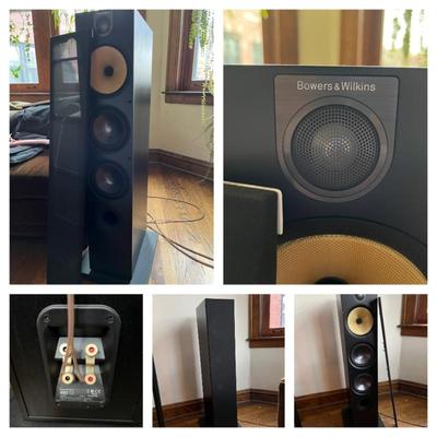 pair of Bowers & Wilkins tower speakers, model 683 S2