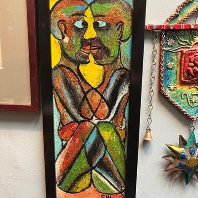 Chicago outsider art, signed