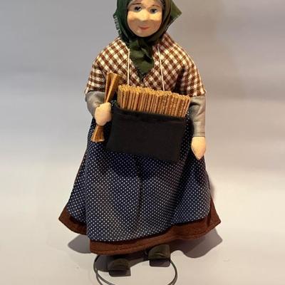 handmade Danish doll by Ingeborg Nielsen