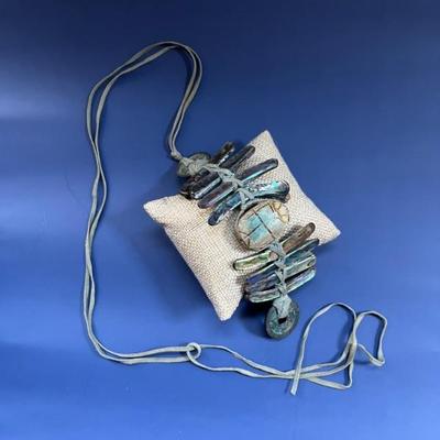 Vintage costume jewelry, many pieces from India, Africa, Mexico, as well as Native American and Alaskan pieces, tons of necklaces,...
