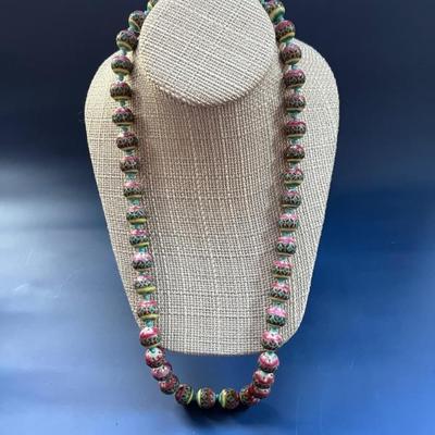 Vintage costume jewelry, many pieces from India, Africa, Mexico, as well as Native American and Alaskan pieces, tons of necklaces,...