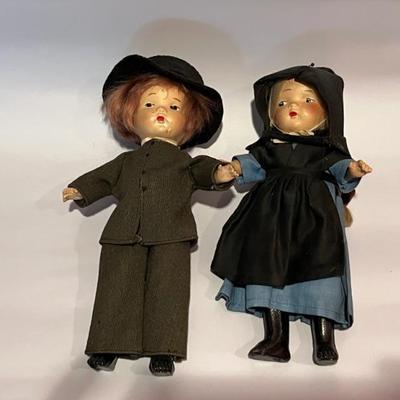 Pennsylvania Dutch Amish dolls
