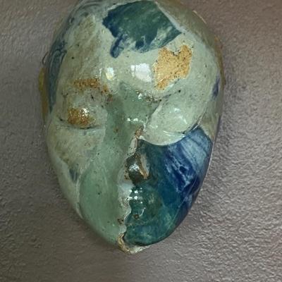 ceramic mask by Marcia Adler