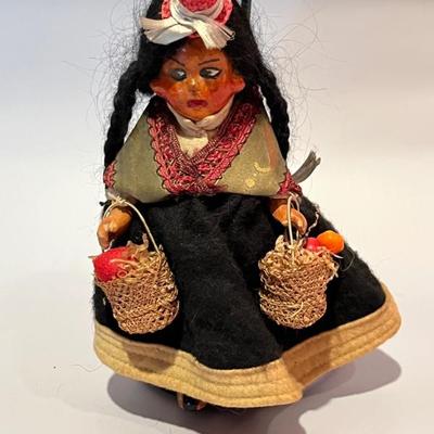 vintage Mexican and South American dolls