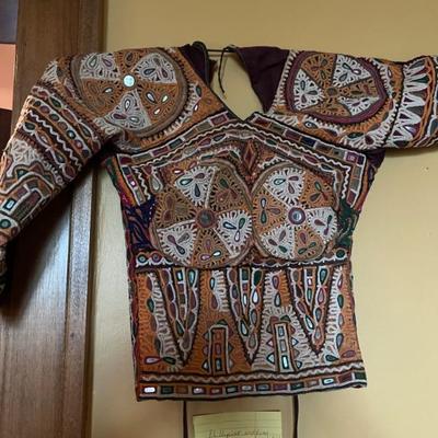 vintage wedding blouse from the Philippines