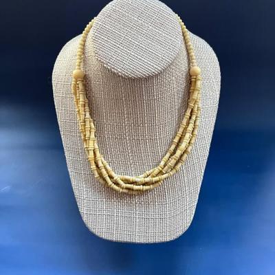 Vintage costume jewelry, many pieces from India, Africa, Mexico, as well as Native American and Alaskan pieces, tons of necklaces,...
