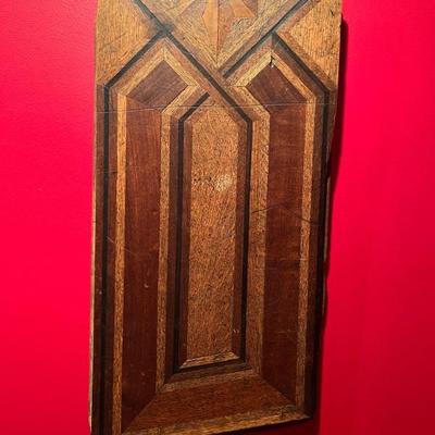 Antique piece of parquet floor from a French chateau