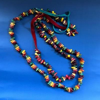Vintage costume jewelry, many pieces from India, Africa, Mexico, as well as Native American and Alaskan pieces, tons of necklaces,...