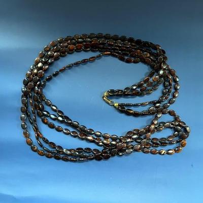 Vintage costume jewelry, many pieces from India, Africa, Mexico, as well as Native American and Alaskan pieces, tons of necklaces,...