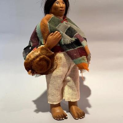 vintage Native American dolls