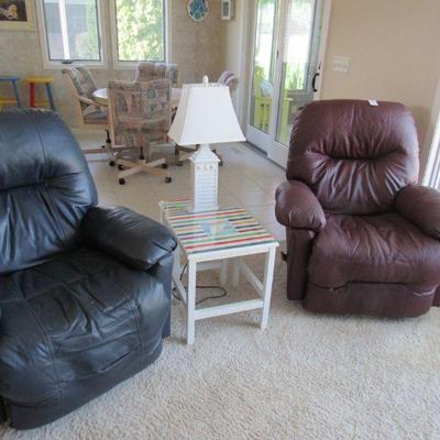 pair of recliners 