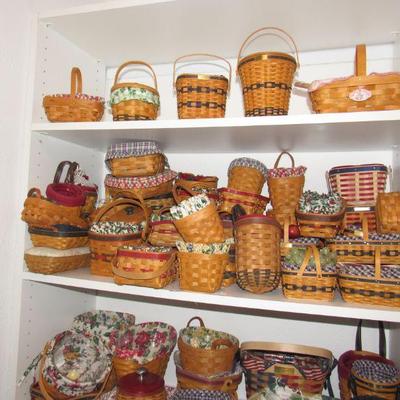Longaberger basket collection 