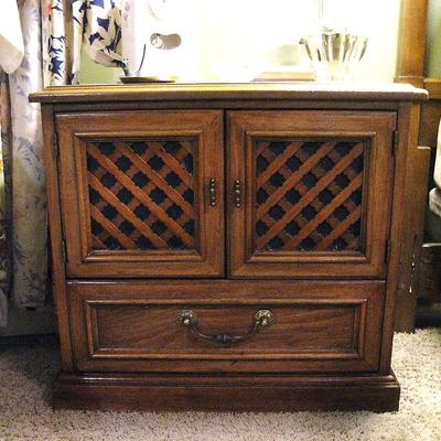 Drexel Solid Wood Side Table
