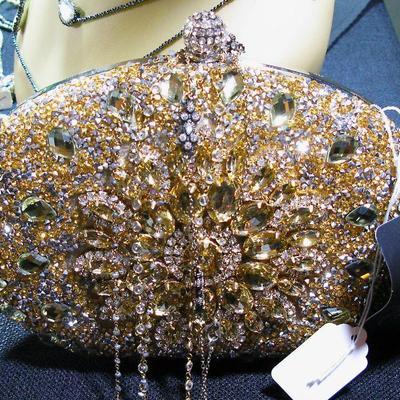 Breathtaking! Incrusted with Rhinestones Evening Bag Definitely one to add to your collection