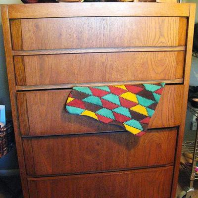 Wolferstorn Solid Wood 5 drawer Chest