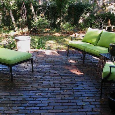 Matching 3pc Outdoor Furniture with Cushions