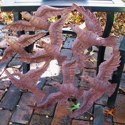 Metal Rustic Outdoor Hanging