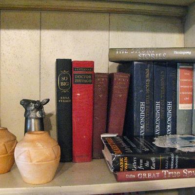 Books and Shelf Decor