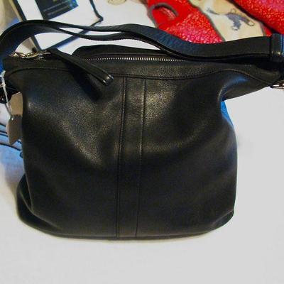 Coach Leather Should Bag / Signature Lining