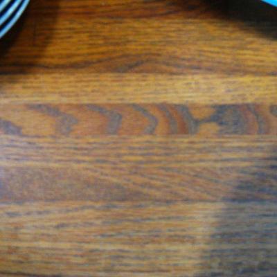 Solid Wood Farmhouse Table Very Nice!