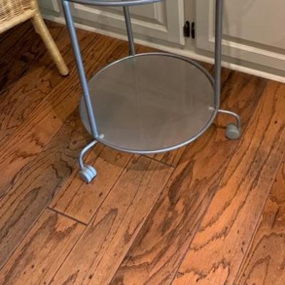 Metal and Glass Table