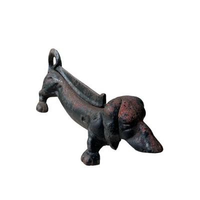 Vintage Cast Iron Dachshund Boot Scrapper